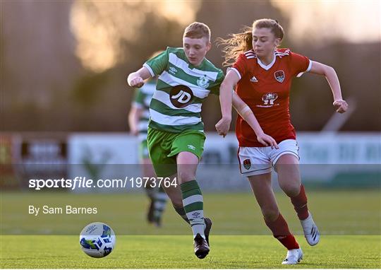 Shamrock Rovers v Cork City - Women’s Under-17 National League Final