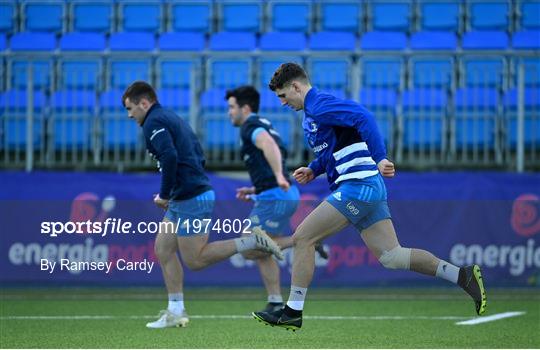 Leinster Rugby Squad Training