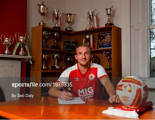 New St Patrick's Athletic Signing John Mountney