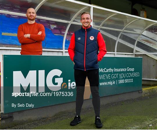 New St Patrick's Athletic Signing John Mountney