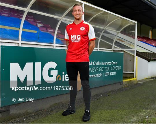 New St Patrick's Athletic Signing John Mountney