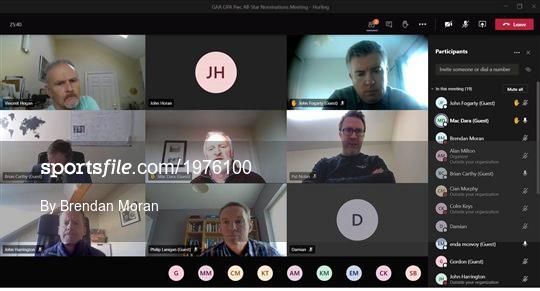 2020 GAA GPA PwC All-Star Nominations Meeting - Hurling