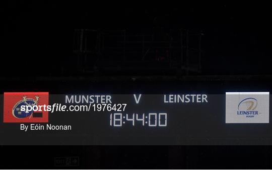 Munster v Leinster - Guinness PRO14 Munster v Leinster - Guinness PRO14