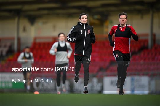 Derry City Pre-Season Training Session