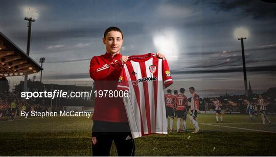 Derry City Unveil New Loan Signing Joe Hodge