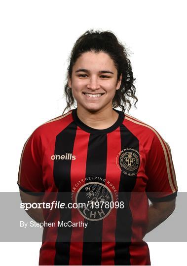 Bohemians Women FC Squad Portraits 2021