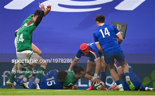 Ireland v France - Guinness Six Nations Rugby Championship Ireland v France - Guinness Six Nations Rugby Championship