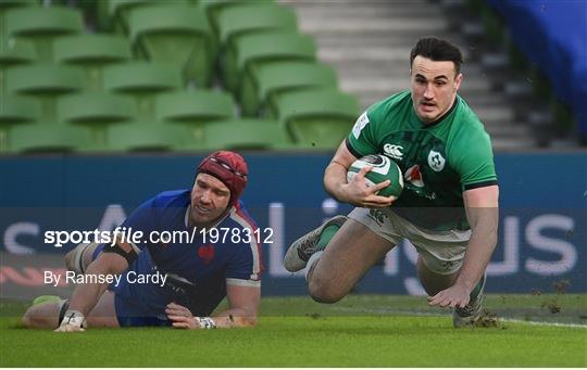 Ireland v France - Guinness Six Nations Rugby Championship Ireland v France - Guinness Six Nations Rugby Championship