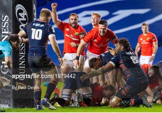 Edinburgh v Munster - Guinness PRO14 Edinburgh v Munster - Guinness PRO14