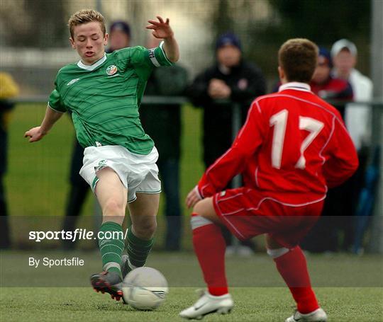 Rep of Ireland U-15 v Wales U-15