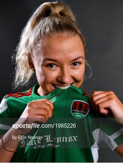 Cork City Women FC Squad Portraits 2021