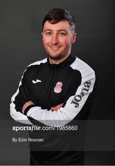 Cobh Ramblers FC Squad Portraits 2021