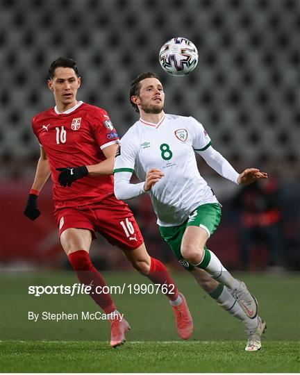 Serbia v Republic of Ireland - FIFA World Cup 2022 Qualifier