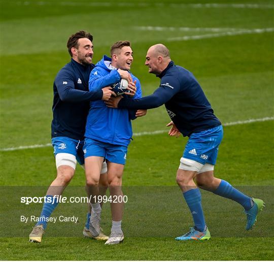 Leinster Rugby Captains Run Leinster Rugby Captains Run