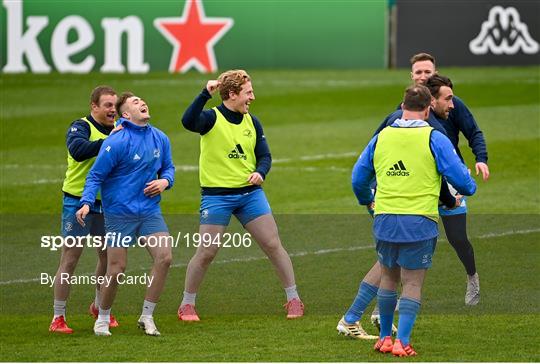 Leinster Rugby Captains Run Leinster Rugby Captains Run