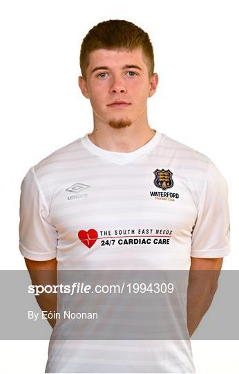 Waterford FC Squad Portraits 2021