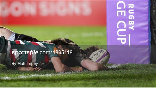Leicester Tigers v Connacht - European Rugby Challenge Cup Round of 16 Leicester Tigers v Connacht - European Rugby Challenge Cup Round of 16