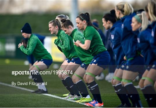 Republic of Ireland WNT Training Republic of Ireland WNT Training