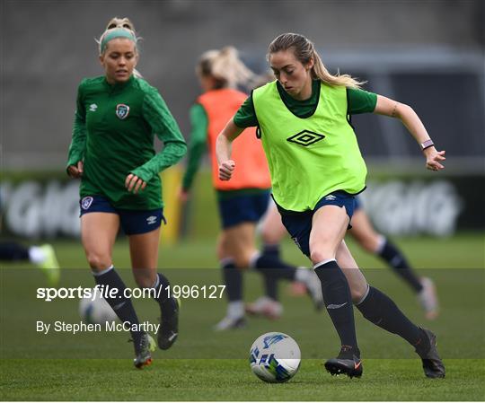 Republic of Ireland Women Training Session Republic of Ireland Women Training Session