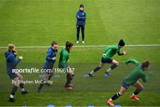 Republic of Ireland Women Training Session Republic of Ireland Women Training Session