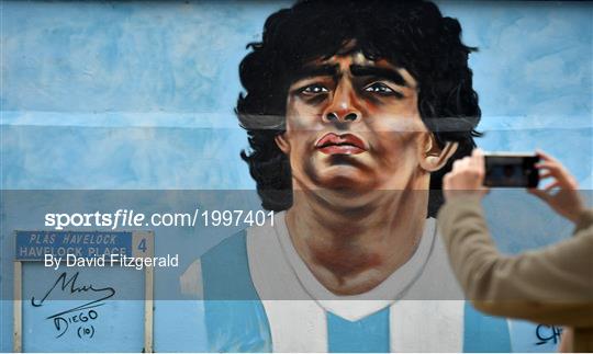 Maradona Mural at Havelock Square