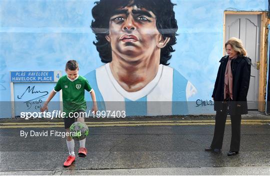 Maradona Mural at Havelock Square