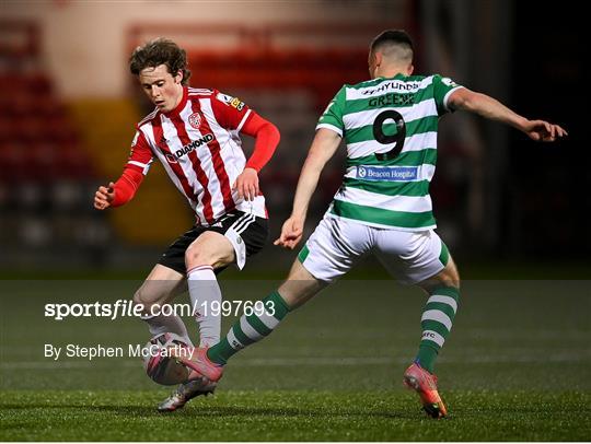 Derry City v Shamrock Rovers - SSE Airtricity League Premier Division Derry City v Shamrock Rovers - SSE Airtricity League Premier Division