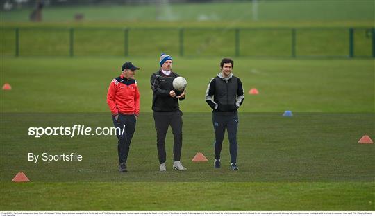 Louth Senior Football Squad Training Louth Senior Football Squad Training