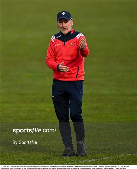 Louth Senior Football Squad Training