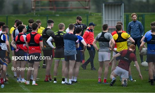 Louth Senior Football Squad Training Louth Senior Football Squad Training