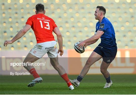 Leinster v Munster - Guinness PRO14 Rainbow Cup Leinster v Munster - Guinness PRO14 Rainbow Cup