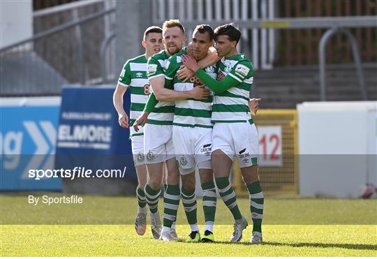St Patrick's Athletic v Shamrock Rovers - SSE Airtricity League Premier Division St Patrick's Athletic v Shamrock Rovers - SSE Airtricity League Premier Division