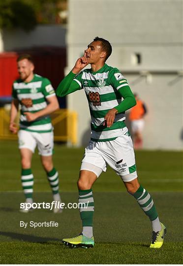 St Patrick's Athletic v Shamrock Rovers - SSE Airtricity League Premier Division St Patrick's Athletic v Shamrock Rovers - SSE Airtricity League Premier Division