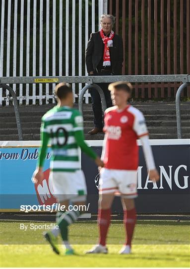St Patrick's Athletic v Shamrock Rovers - SSE Airtricity League Premier Division St Patrick's Athletic v Shamrock Rovers - SSE Airtricity League Premier Division