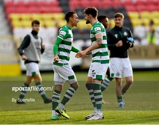 St Patrick's Athletic v Shamrock Rovers - SSE Airtricity League Premier Division St Patrick's Athletic v Shamrock Rovers - SSE Airtricity League Premier Division