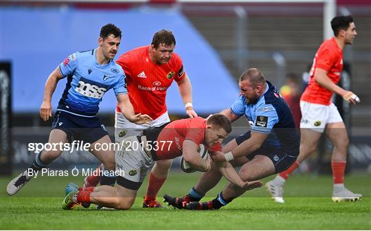 Munster v Cardiff Blues - Guinness PRO14 Rainbow Cup Munster v Cardiff Blues - Guinness PRO14 Rainbow Cup