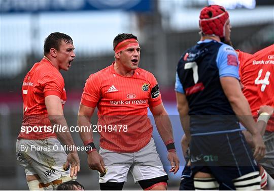 Munster v Cardiff Blues - Guinness PRO14 Rainbow Cup Munster v Cardiff Blues - Guinness PRO14 Rainbow Cup