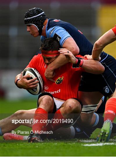 Munster v Cardiff Blues - Guinness PRO14 Rainbow Cup Munster v Cardiff Blues - Guinness PRO14 Rainbow Cup