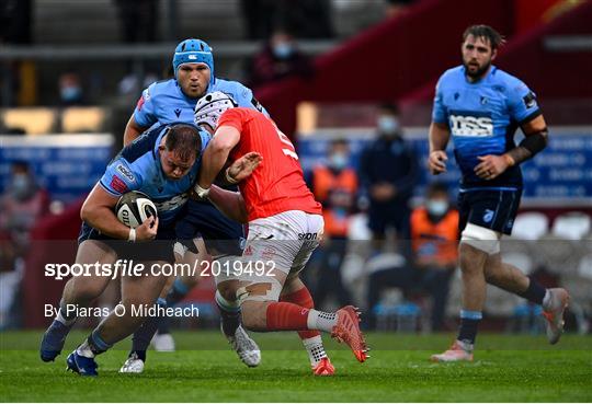 Munster v Cardiff Blues - Guinness PRO14 Rainbow Cup Munster v Cardiff Blues - Guinness PRO14 Rainbow Cup