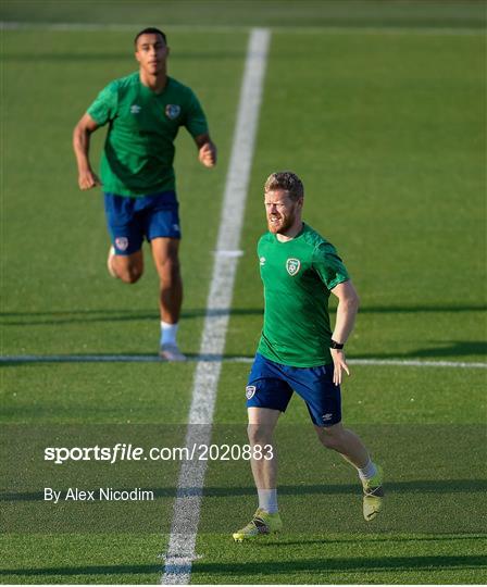 Republic of Ireland Training Session Republic of Ireland Training Session