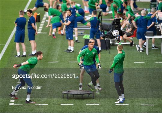 Republic of Ireland Training Session Republic of Ireland Training Session