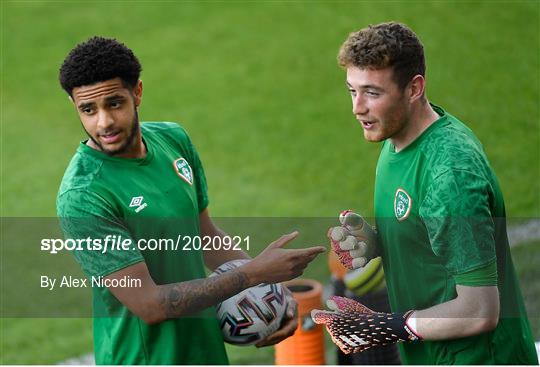 Republic of Ireland Training Session Republic of Ireland Training Session