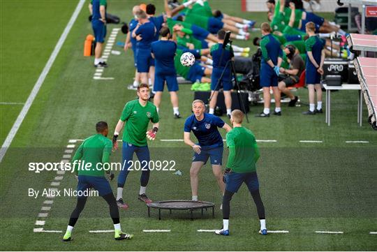 Republic of Ireland Training Session Republic of Ireland Training Session
