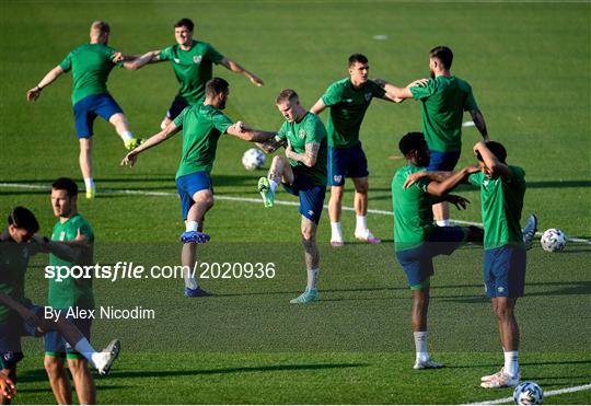 Republic of Ireland Training Session Republic of Ireland Training Session