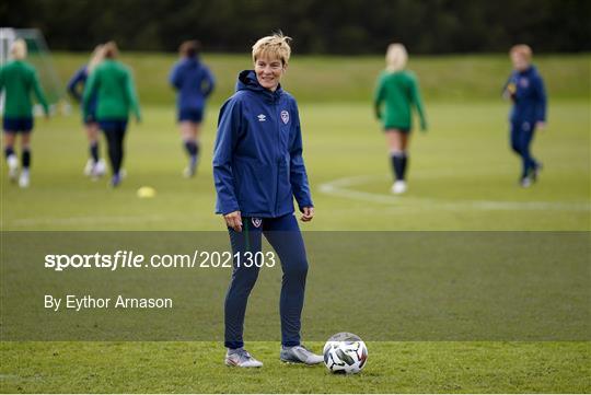 Republic of Ireland Women Training Session Republic of Ireland Women Training Session