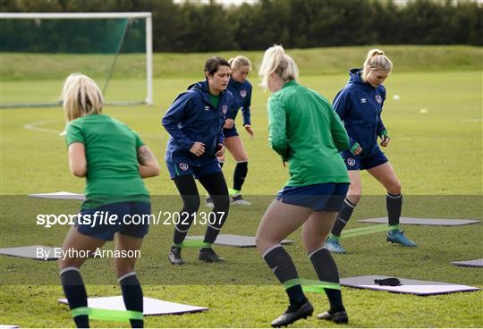 Republic of Ireland Women Training Session Republic of Ireland Women Training Session