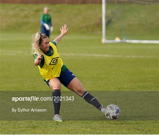 Republic of Ireland Women Training Session Republic of Ireland Women Training Session