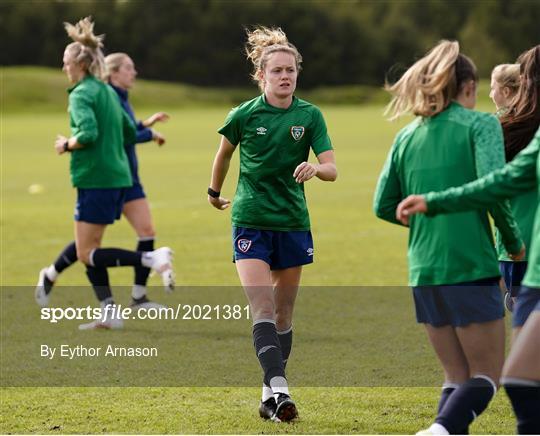 Republic of Ireland Women Training Session Republic of Ireland Women Training Session