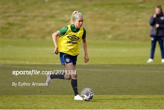 Republic of Ireland Women Training Session Republic of Ireland Women Training Session