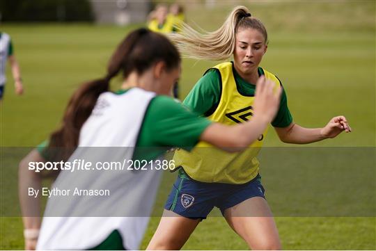 Republic of Ireland Women Training Session Republic of Ireland Women Training Session